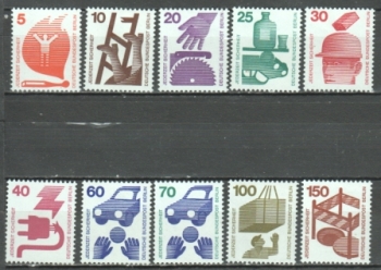 West Berlin 0402 / 0411 ** - 1971